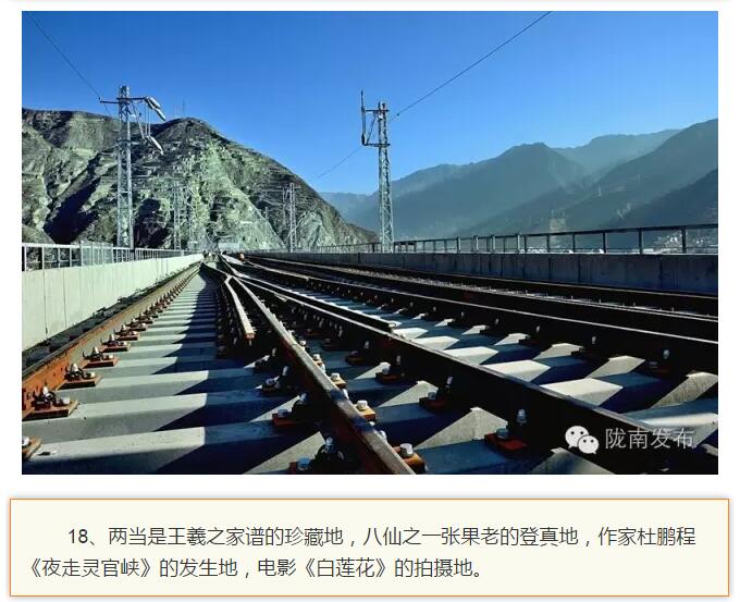 蘭渝鐵路最早由孫中山先生提出？在隴南，你不知道的事兒還有……