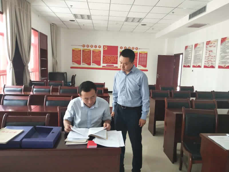 市委黨的建設工作第六督查調研組督查指導市龍江城鄉(xiāng)發(fā)展集團公司黨建工作