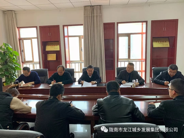 市龍江集團傳達學(xué)習(xí)市委四屆十次全會暨市委經(jīng)濟工作會議精神